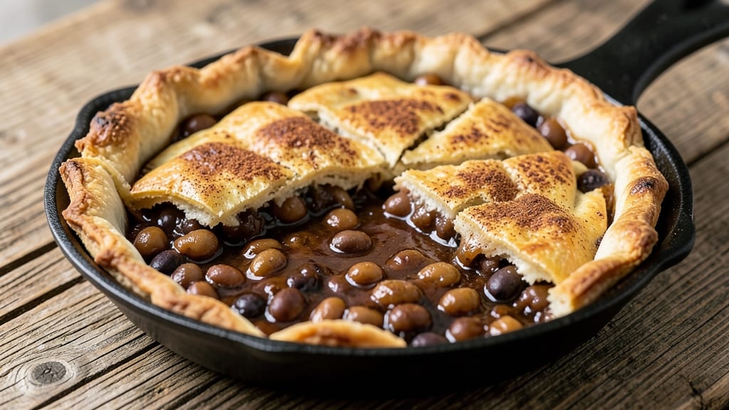 American Bean Pie Recipe: Southern-Style Crust Over Creamy Filling