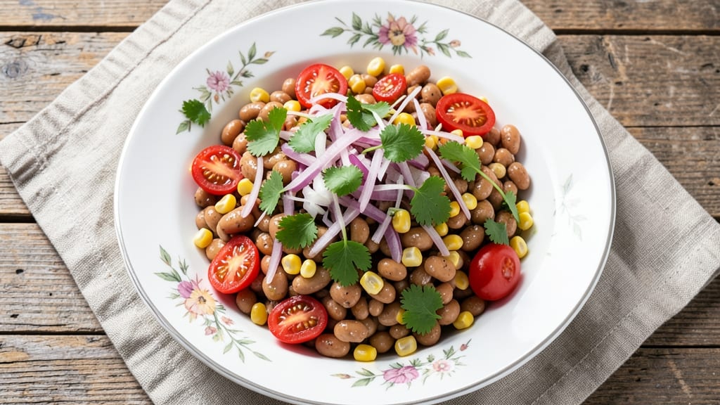 Barefoot Contessa Bean Salad Recipe: Crunchy Tortilla Crowns Over Zesty Lime Vinaigrette