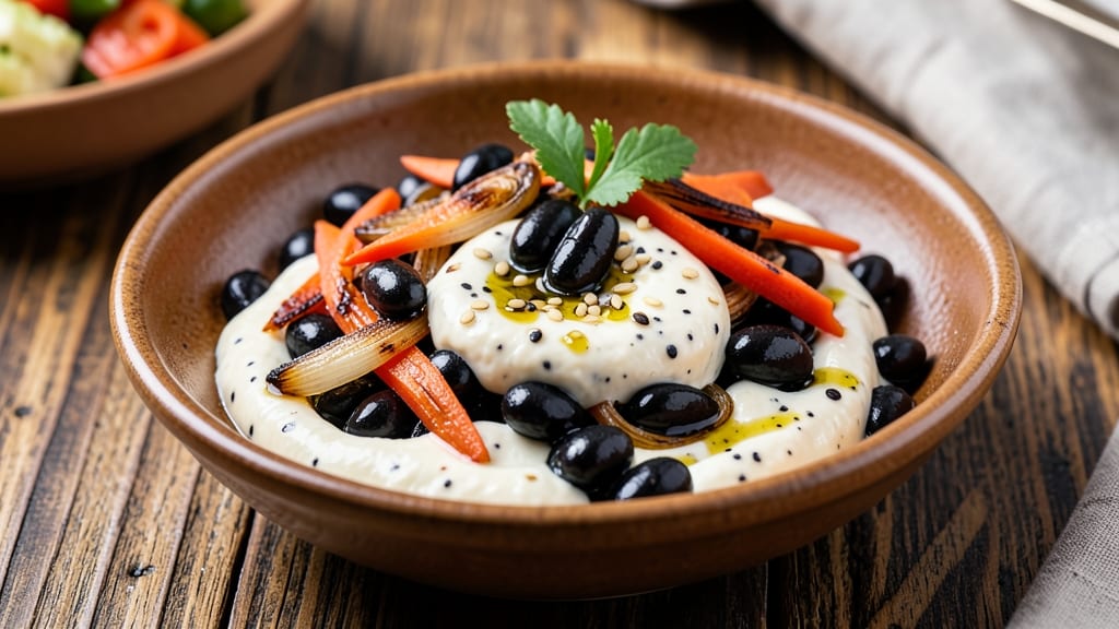Black Bean Miso Recipe: Umami-Rich Broth With Crispy Tortilla Topping