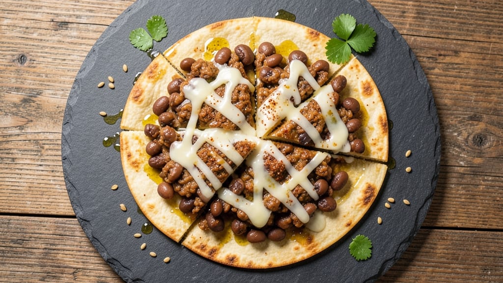 Bush's Black Bean Quesadillas Recipe: Crispy Tortilla Crunch Over Melty Cheese Rivers