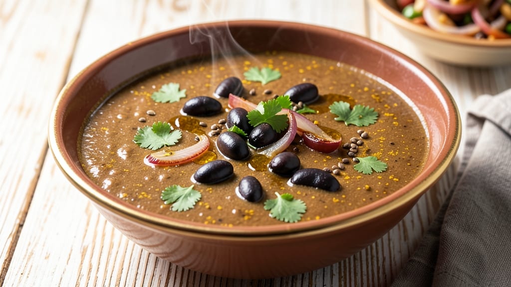 Black Bean Gravy Recipe: Indian-Style Spiced Richness for Rice and Roasts