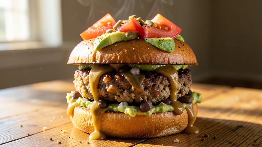 Black Bean Burgers Recipe With Almond Flour: Crispy Crust, Hearty Plant-Based Bites