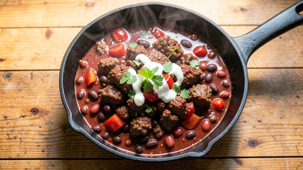 Beef and Bean Chili Crockpot Recipe: Slow-Cooked Depth With Smoky Tortilla Crunch