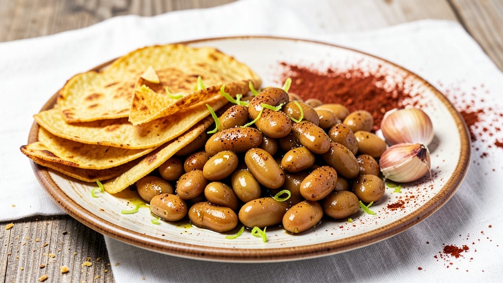 Best Lima Beans Recipe Ever: Smoky Garlic-Lime Roast With Crispy Tortilla Crowns