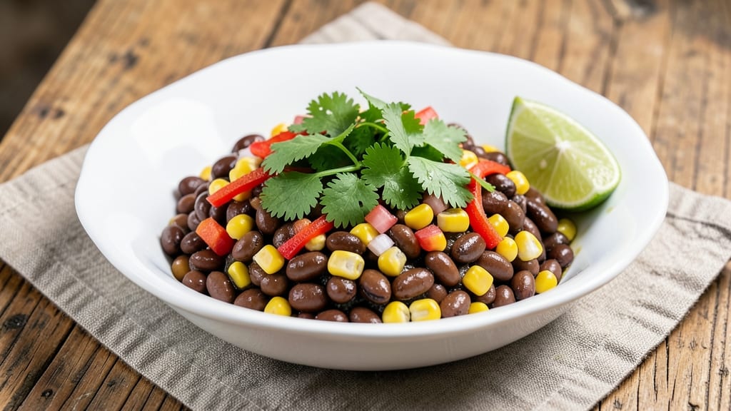 Bush's Black Bean and Corn Salsa Recipe: Crunchy, Zesty Lime and Cilantro Freshness