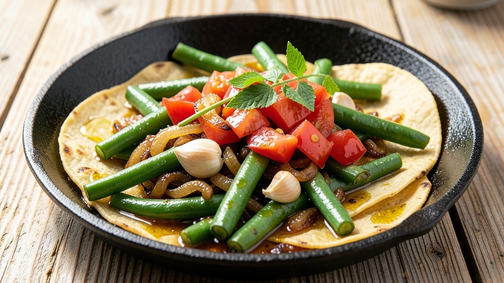 Authentic Mexican Green Beans Recipe: Charred Tortilla-Crusted Crunch With Lime Zing