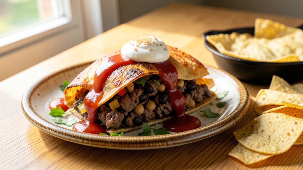 Beef and Bean Chimichanga Recipe: Crispy Tortilla-Crusted Fiesta in One Pan