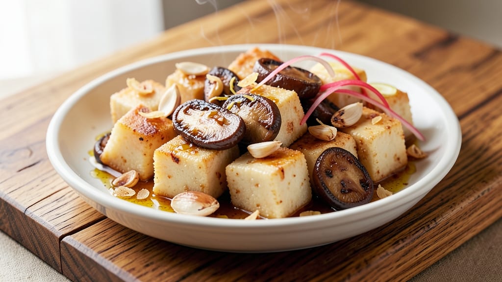 Bean Curd and Mushroom Recipe: Umami-Packed Stir-Fry with Crispy Edges