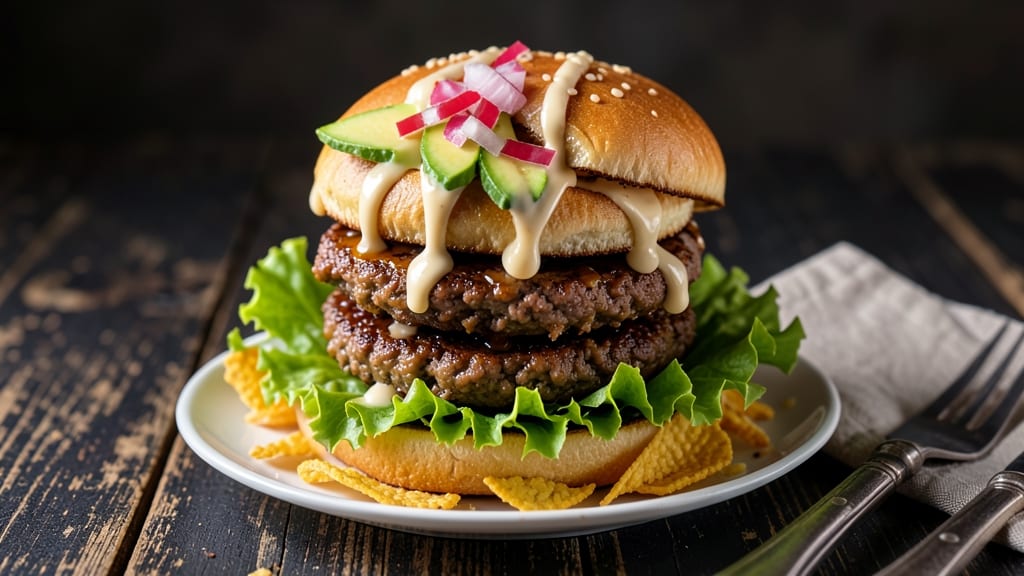 Burger King Bean Burger Recipe: Smoky Cumin and Charred Tortilla Crunch
