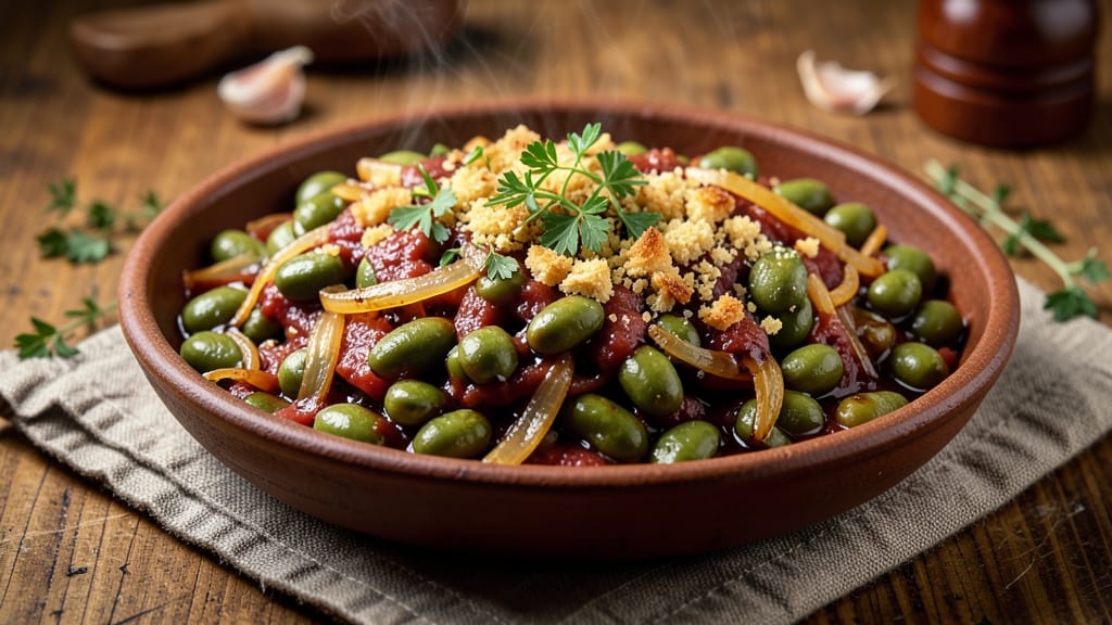 Baked Bean Recipe Using Bush Beans: Smoky Tortilla-Crusted Crunch in One Bowl