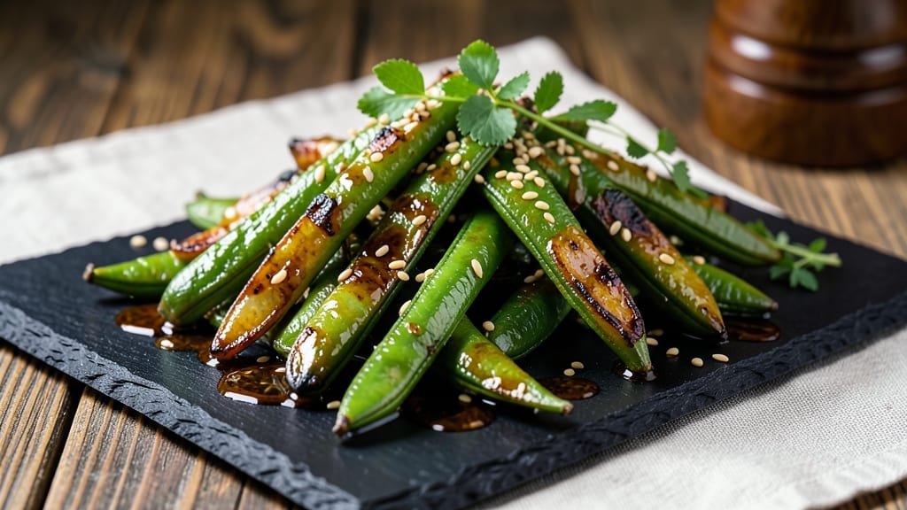 Asian Green Beans Oven Recipe: Crispy-Tender With Garlic Soy Glaze