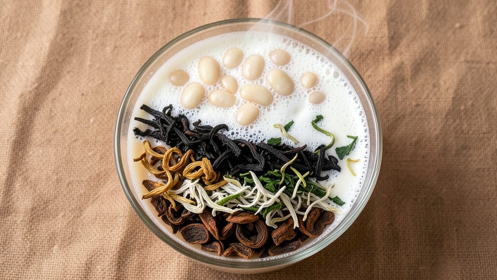 7 Leaves Mung Bean Milk Tea Recipe: Velvety Creaminess With Seven-Layer Depth