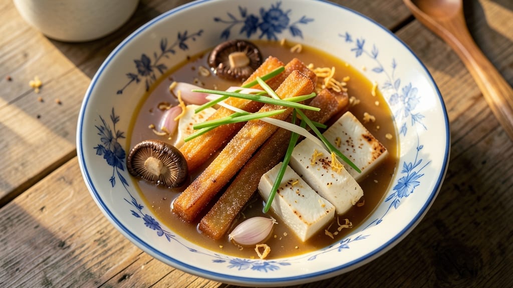 Bean Curd Stick Soup Recipe: Crispy-Topped Umami Bomb in One Pot