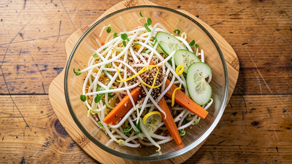 Asian Bean Sprout Salad Recipe: Crunchy, Tangy, and Ready in 15 Minutes