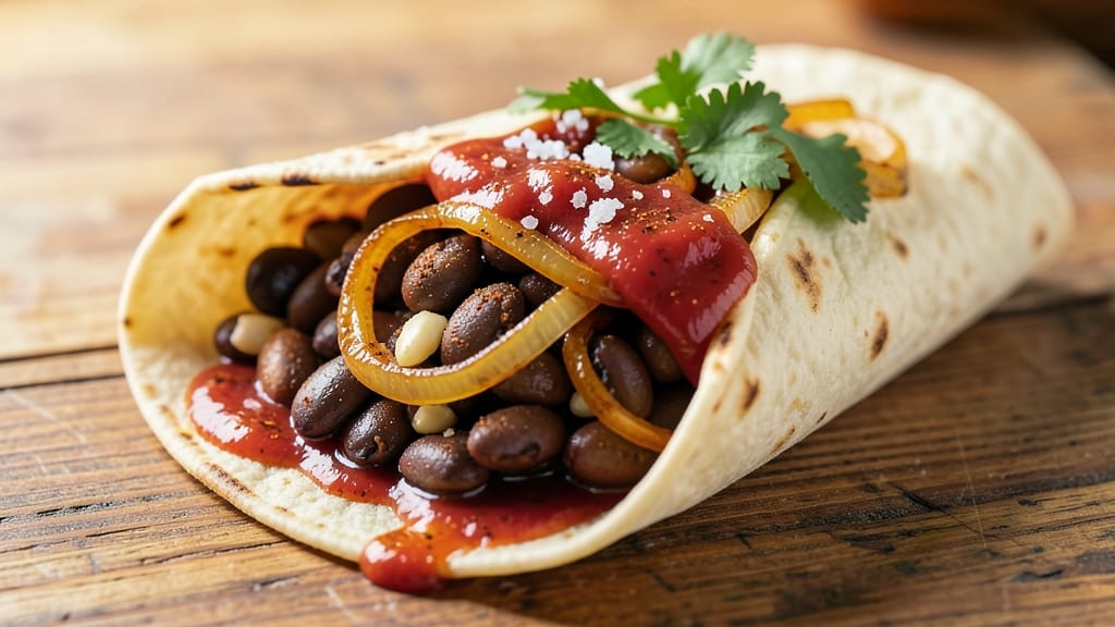 Authentic Mexican Bean Burritos Recipe: Crispy Tortilla Layers Loaded With Smoky Cumin Filling