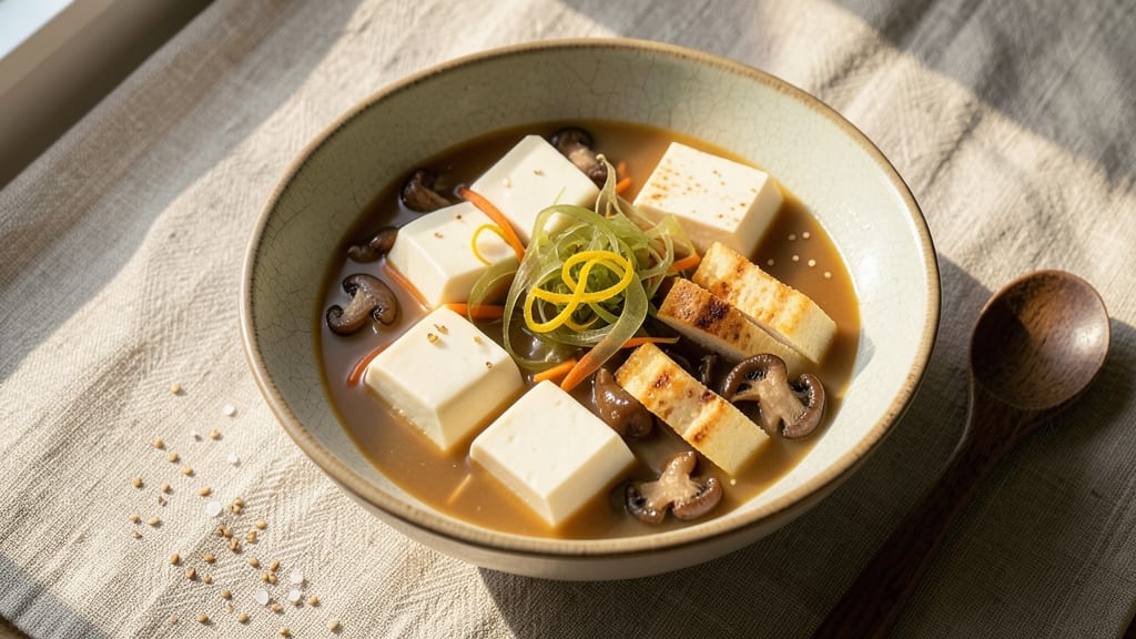 Bean Curd Soup Recipe: Silky Umami Broth with Tofu Crunch