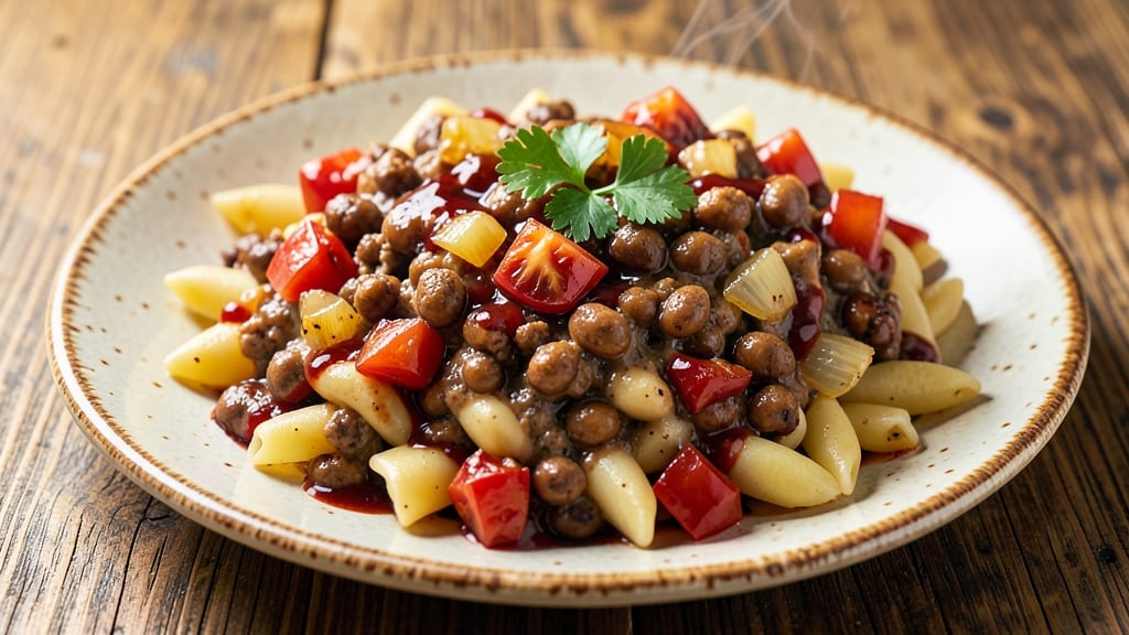 Baked Bean Pasta Recipe: Smoky Tomato-Bean Sauce With Al Dente Twists
