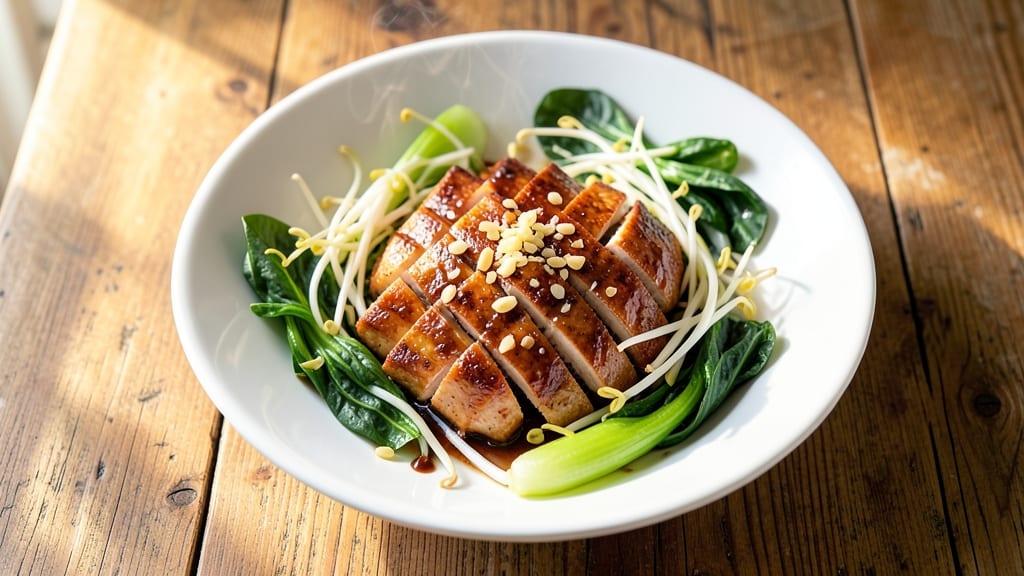 Bok Choy, Bean Sprouts, and Chicken Recipe: Wok-Fried Freshness in 20 Minutes