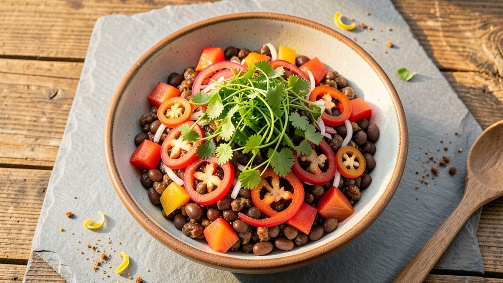 Black Bean and Pineapple Salsa Recipe: Tropical Sweetness Meets Smoky Spice