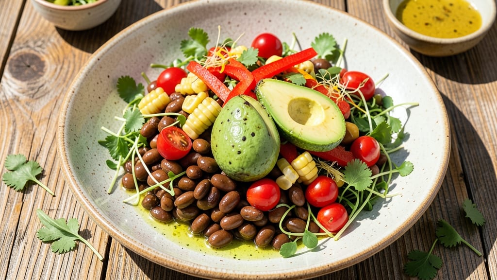 Black Bean Summer Salad Recipe: Bright, Crunchy, and Packed With Zing