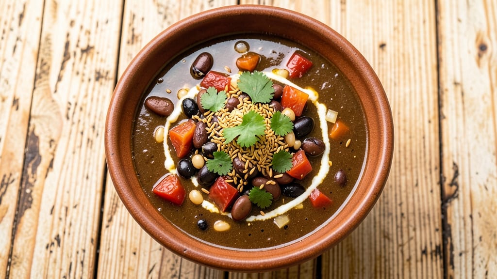 Authentic Mexican Bean Soup Recipe: Homestyle Spice and Tortilla Crunch