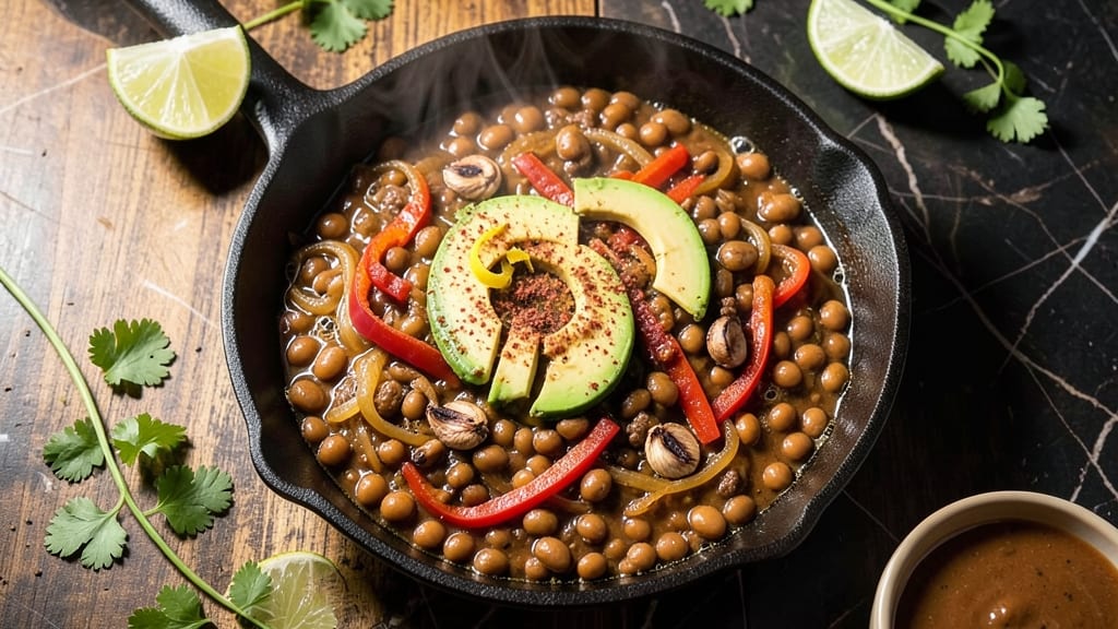 Brown Bean Chili Recipe: Smoky Cumin Depth With Crispy Tortilla Crowns