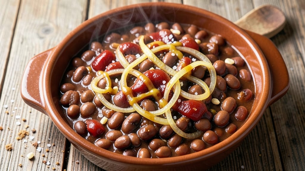 Baked Bean Recipe with Ketchup Mustard Brown Sugar: Slow-Simmered Sweet and Tangy Classic