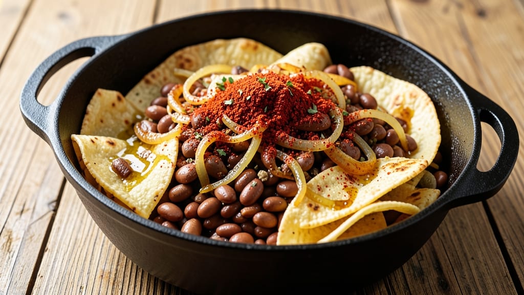 Big Bean Pot Recipe: Smoky Tortilla-Crusted Heartiness in One Bowl