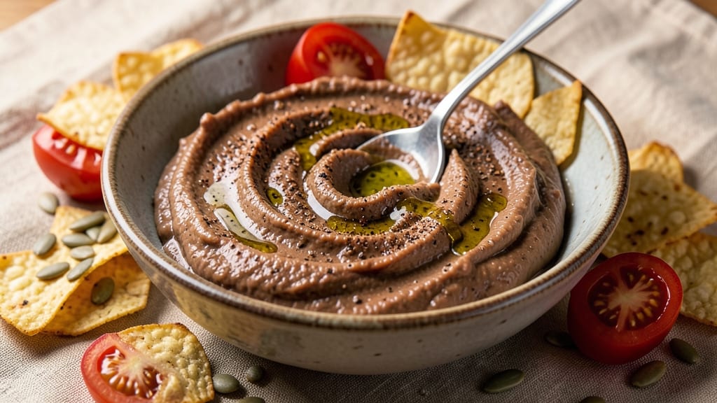 Black Bean Pâté Recipe: Smoky Tortilla-Crusted Creaminess With Bold Spice