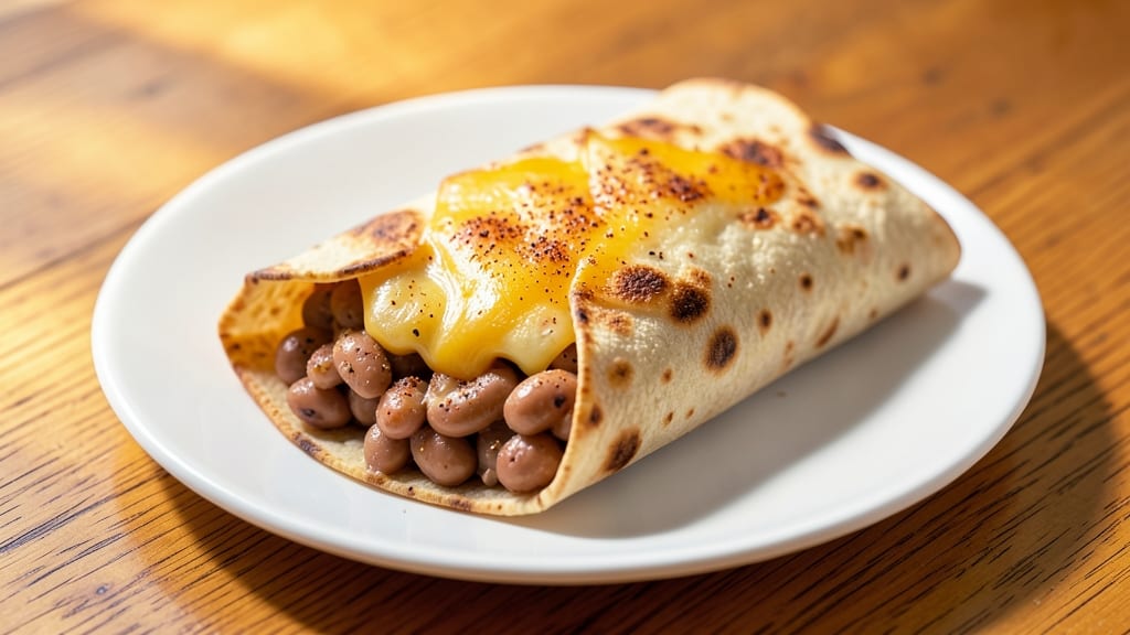 Baked Bean and Cheese Burrito Recipe: Smoky Cumin and Tortilla-Crusted Warmth in One Pan
