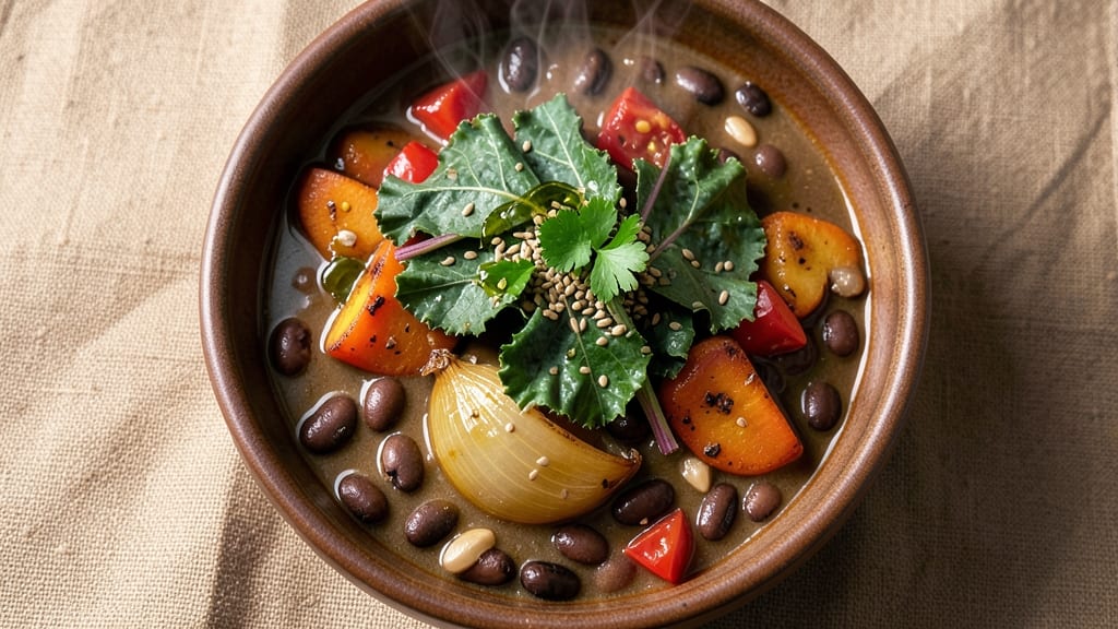 Bean and Kale Stew Recipe: Smoky Garlic-Simmered Heartiness in One Pot