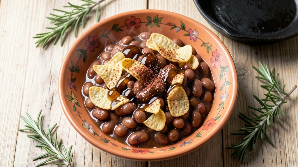 Baked Bean Recipe Using Bush's: Smoky Tortilla-Crusted One-Pot Magic