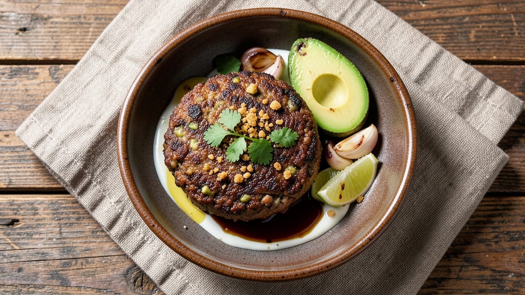 Black Bean Butger Recipe: Smoky Chipotle and Avocado Creaminess