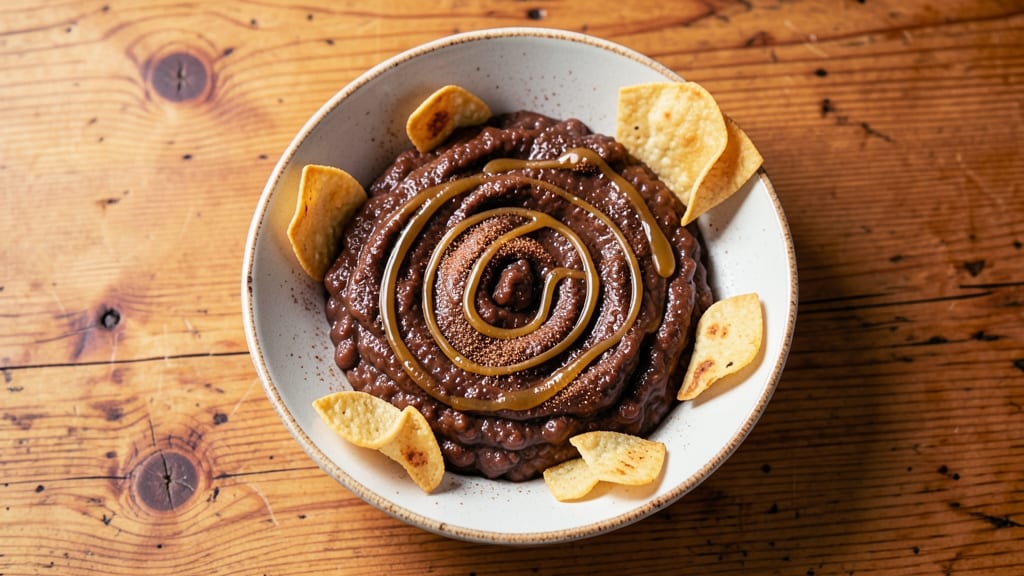 Black Bean Hopia Recipe: Crispy Tortilla Crowns Over Sweet Cheese Filling