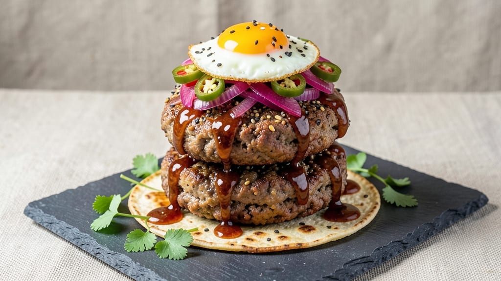 BBQ Bean Burgers Recipe: Smoky Tortilla-Crusted Crunch With Melted Cheese Rivers