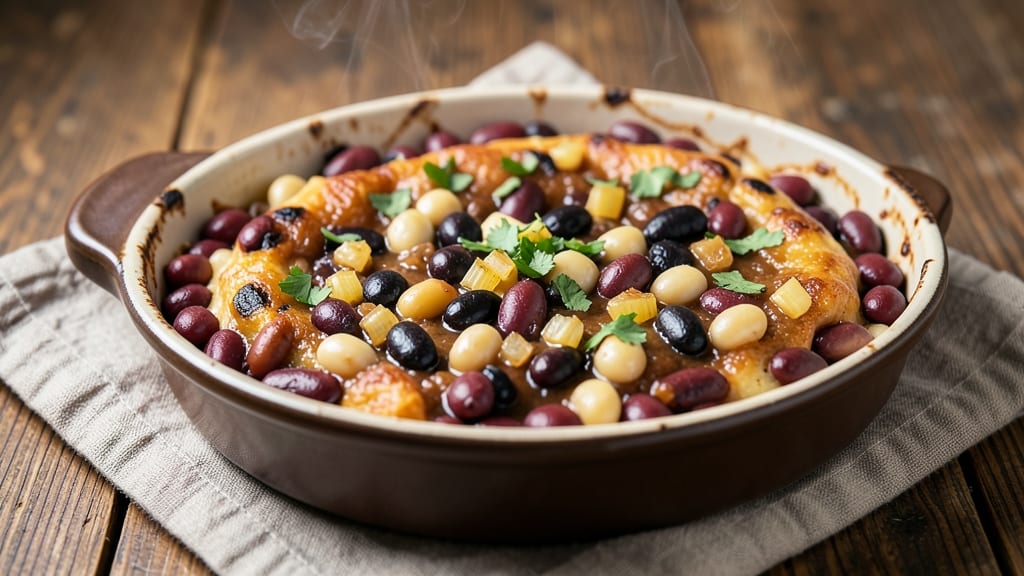 Baked Beans Recipe With Multiple Beans: Hearty Three-Bean Blend for BBQ Spreads