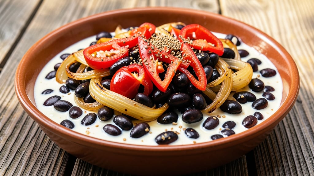 Bean Hot Dish Recipe: Tortilla-Topped Creamy Bean Fiesta