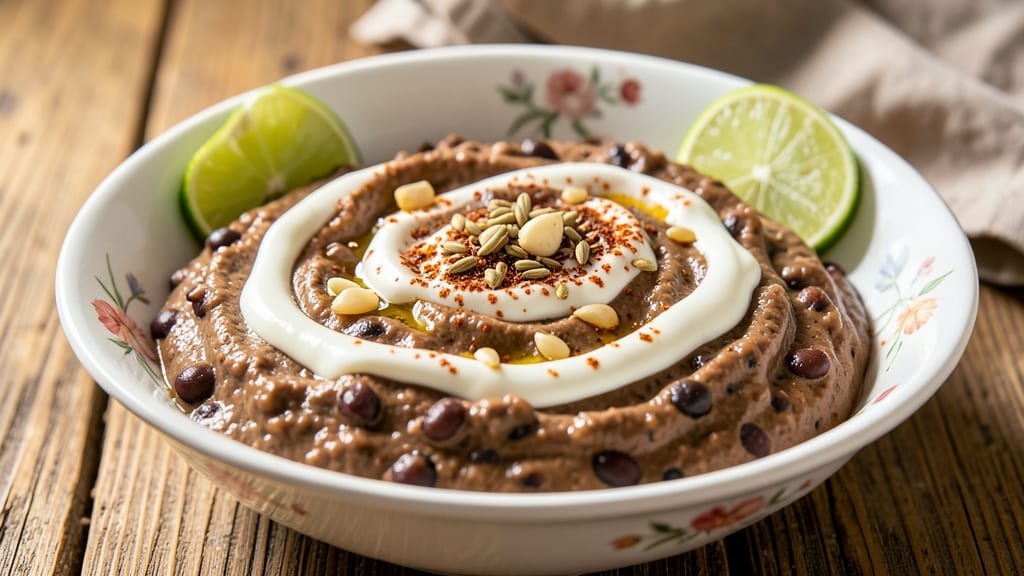 Black Bean Dip Recipe With Sour Cream: Creamy Velvety Texture With Tangy Kick