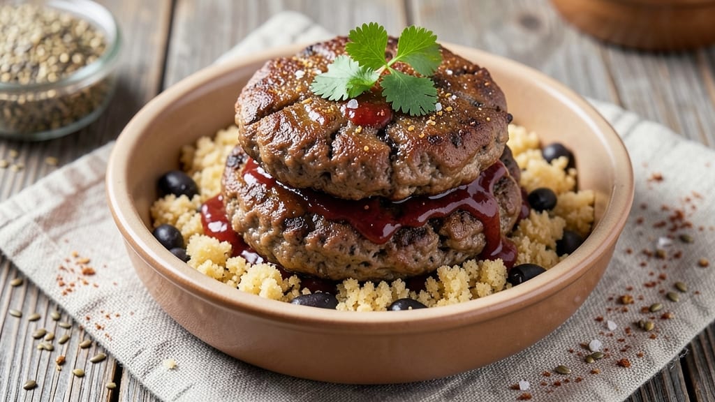 Bean Burger Bake Recipe: One-Pan Crispy-Topped Cheese Streaks