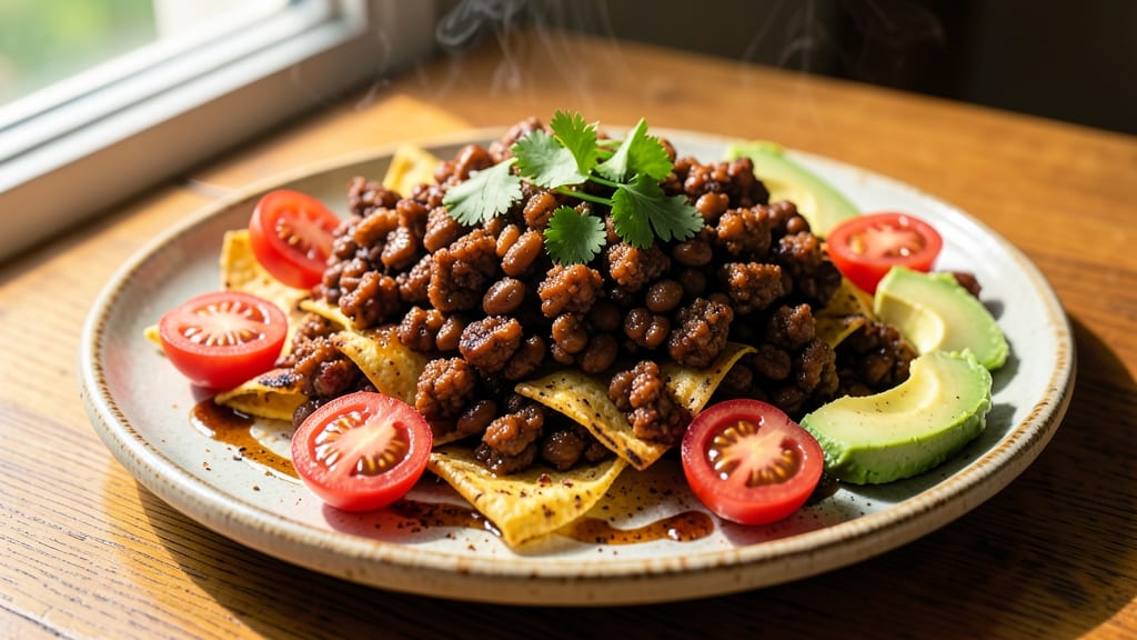 Black Bean Crumbles Recipe: Smoky Cumin and Charred Tortilla Crunch in One Pan