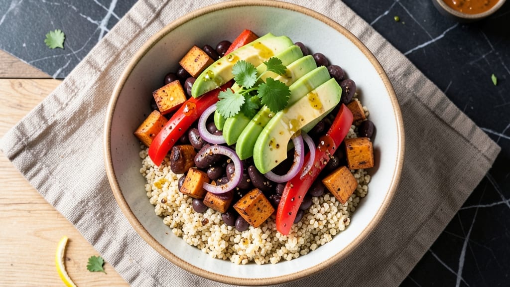 Black Bean Power Bowl Recipe: Layered Protein-Packed Fiesta in One Pot