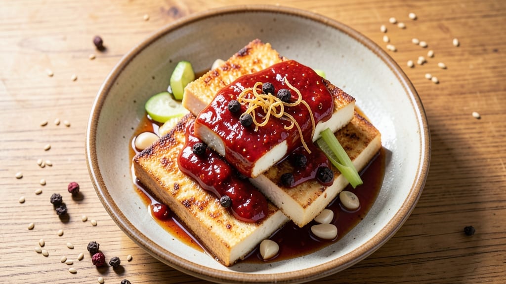 Bean Curd Szechuan Style Recipe: Spicy-Fried Crispy Edges and Silky Centers