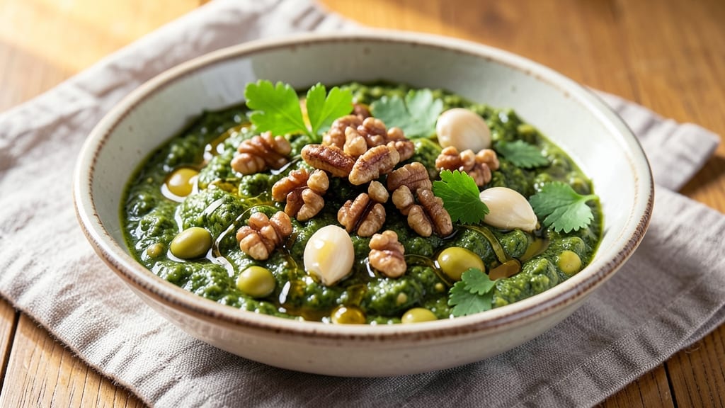 Broad Bean Pesto Recipe: Nutty Green Sauce With Fresh Herb Zing
