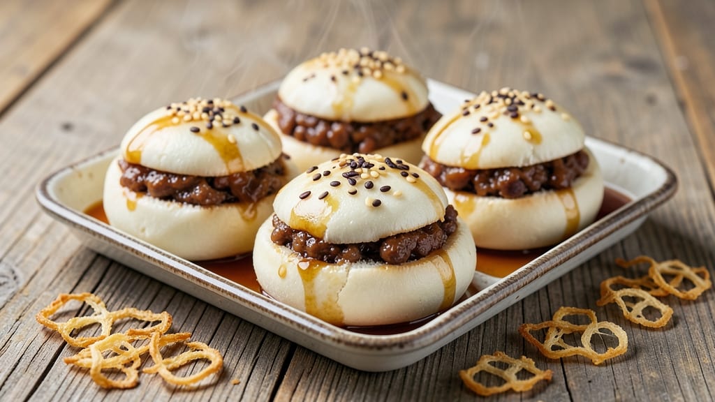 Bean Paste Buns Recipe: Crispy Tortilla Crowns Over Melty Cheese Lakes