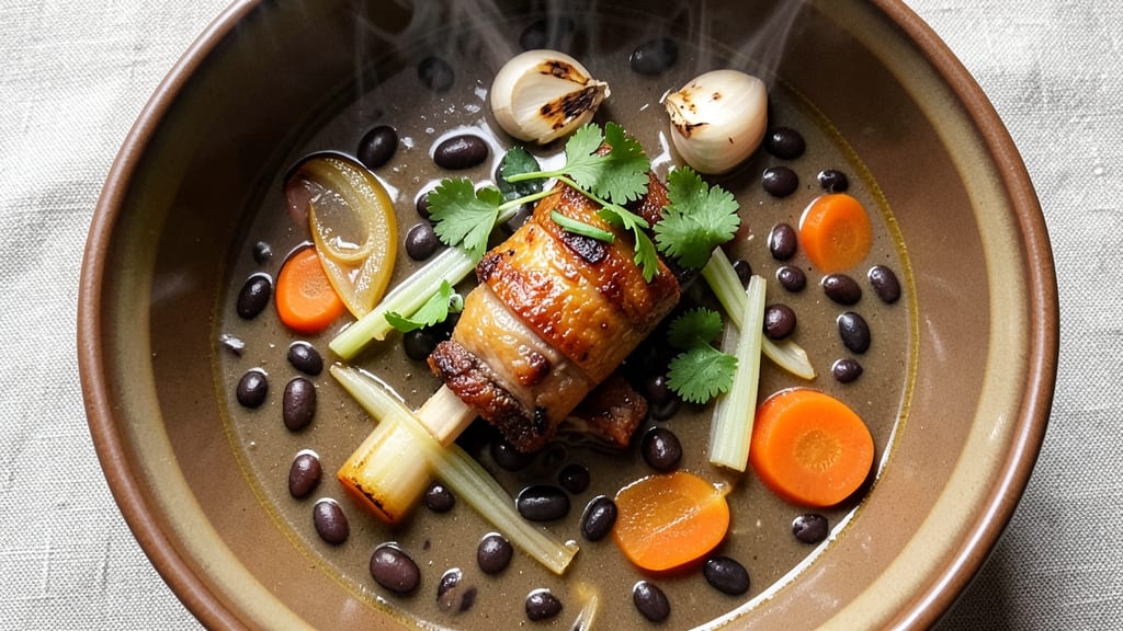 Black Bean Soup With Ham Hock Recipe: Deep-Savory Ham Infusion in One Pot