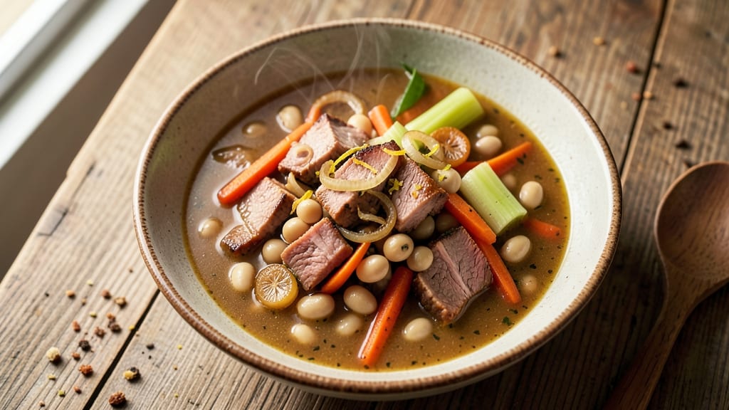 All Recipe Ham and Bean Soup: Smoky Bacon Crunch Meets Hearty Winter Comfort