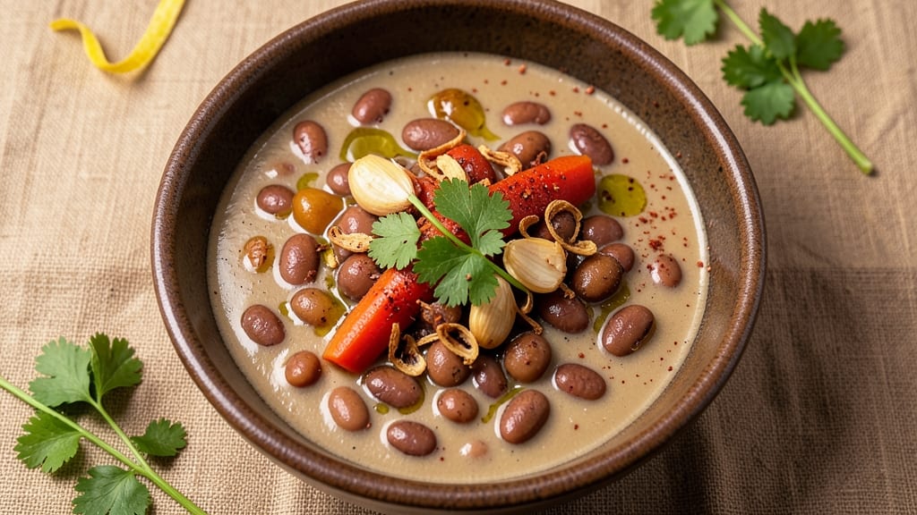 Bean Soup Recipe With Randall Beans: Smoky Garlic-Infused Heartiness in One Pot
