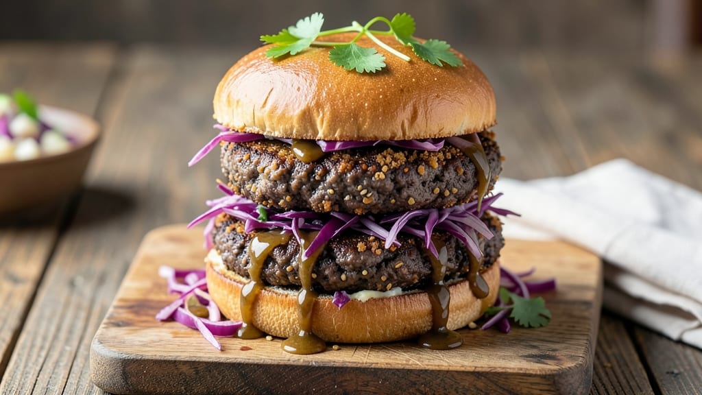 Bad Daddy's Black Bean Burgers Recipe: Smoky Chipotle and Cilantro Zest Bites