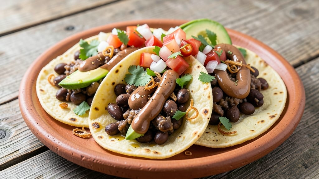 Black Bean Soft Tacos Recipe: Warm Spiced Beans Hugged by Fluffy Tortillas