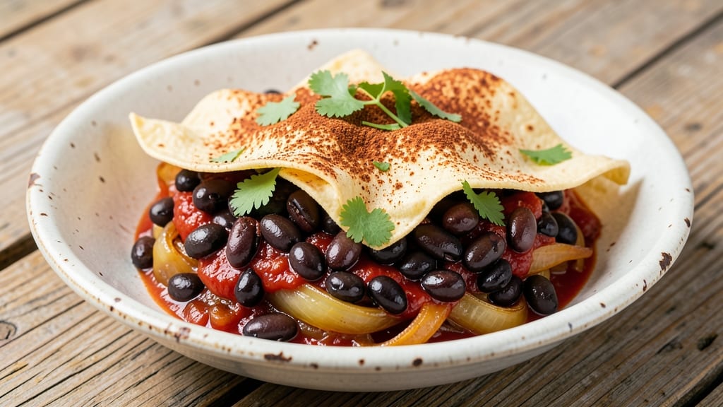 Bean Supreme Recipe: Smoky Tortilla-Crusted Richness With Caramelized Onions